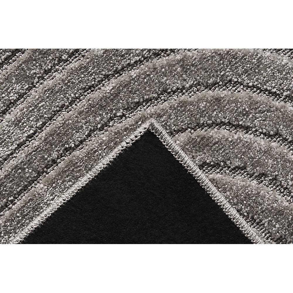 Tapete para Sala Realce Sand 51 Cinza 1,50X2,00M