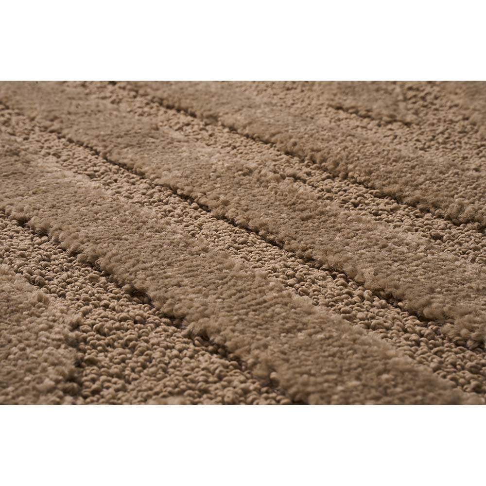 Tapete para Sala Realce Trama 03 Creme Cotton 2,50X3,00M