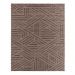 Tapete para Sala Realce Trama 35 Taupe 1,00X1,50M