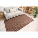 Tapete para Sala Realce Trama 35 Taupe 1,00X1,50M