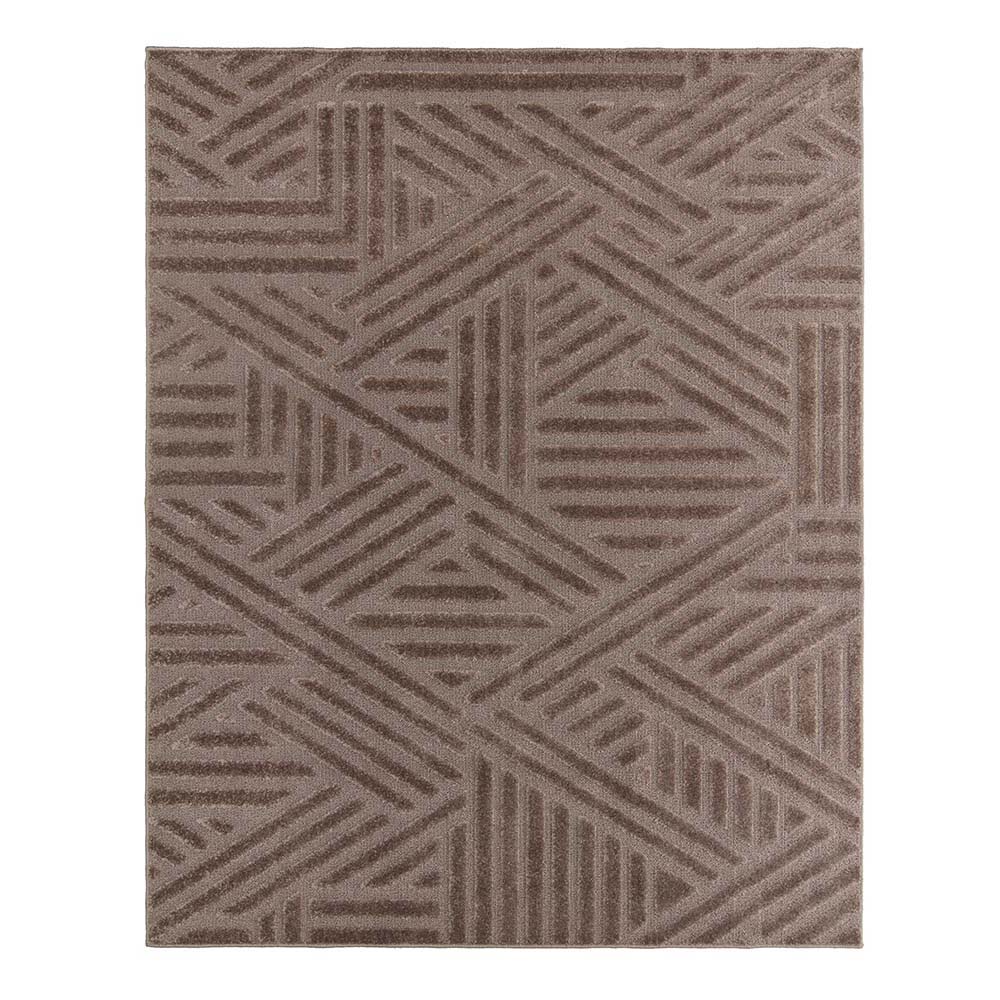 Tapete para Sala Realce Trama 35 Taupe 2,50X3,00M