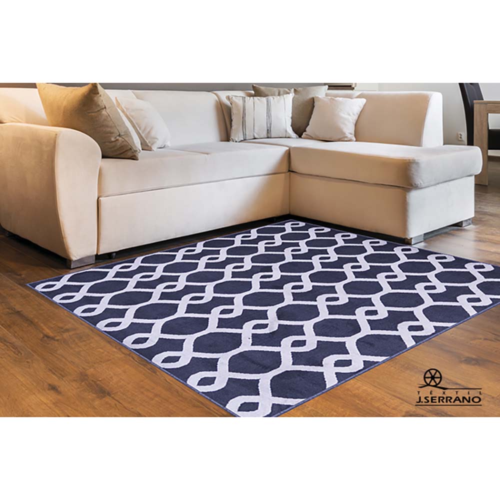 Tapete para Sala Renaissance Dublin 56 Chumbo 1,50X2,00M