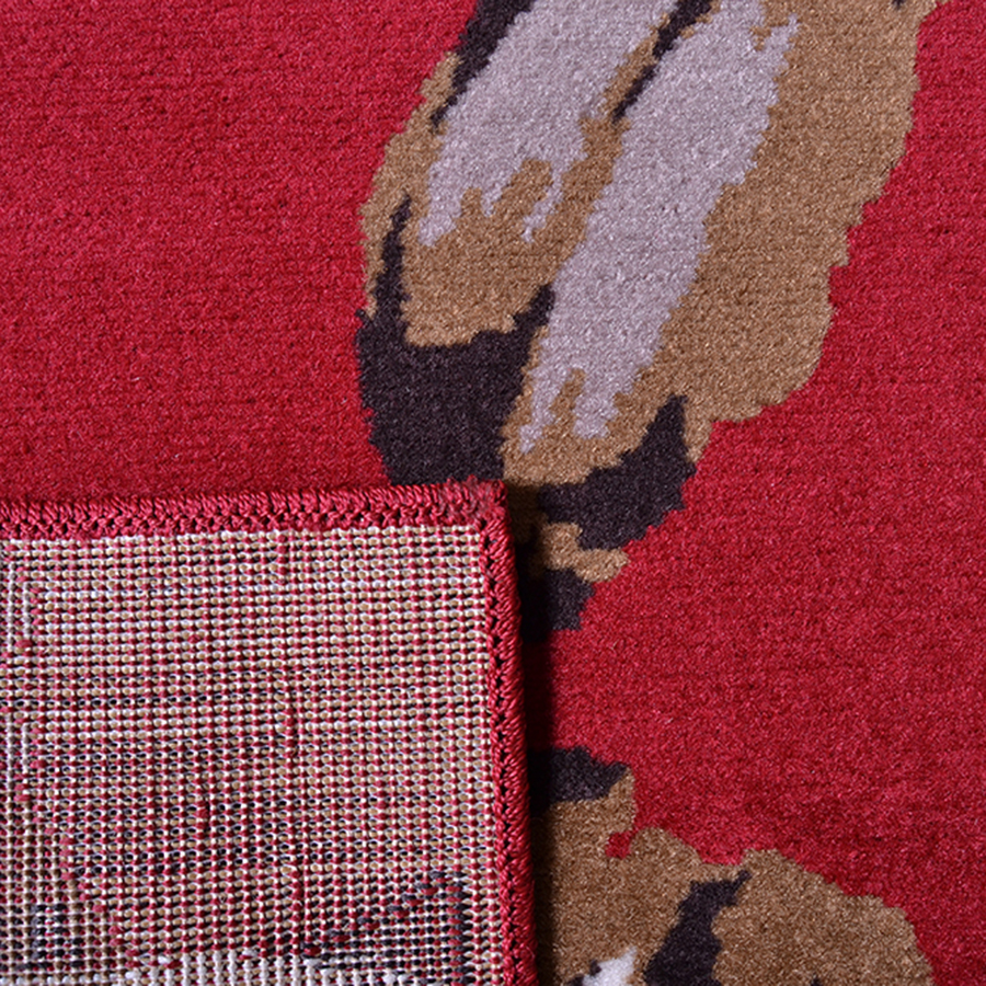 Tapete para Sala Renaissance Holanda 10 Vermelho 1,00X1,50M