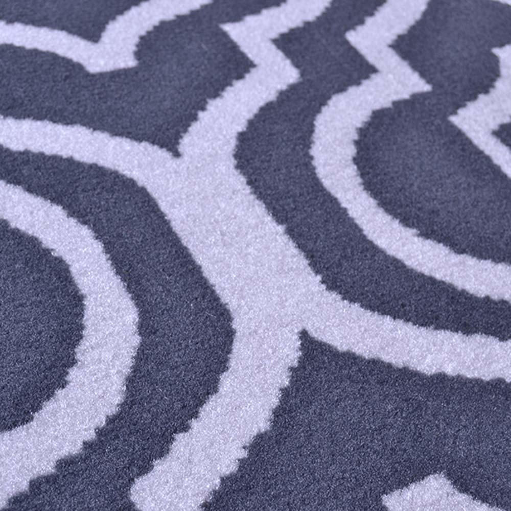 Tapete para Sala Renaissance Lumiere 56 Chumbo 2,50X3,00M