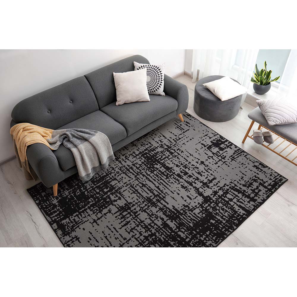 Tapete para Sala Renaissance Roma 50 Preto 1,00X1,50M