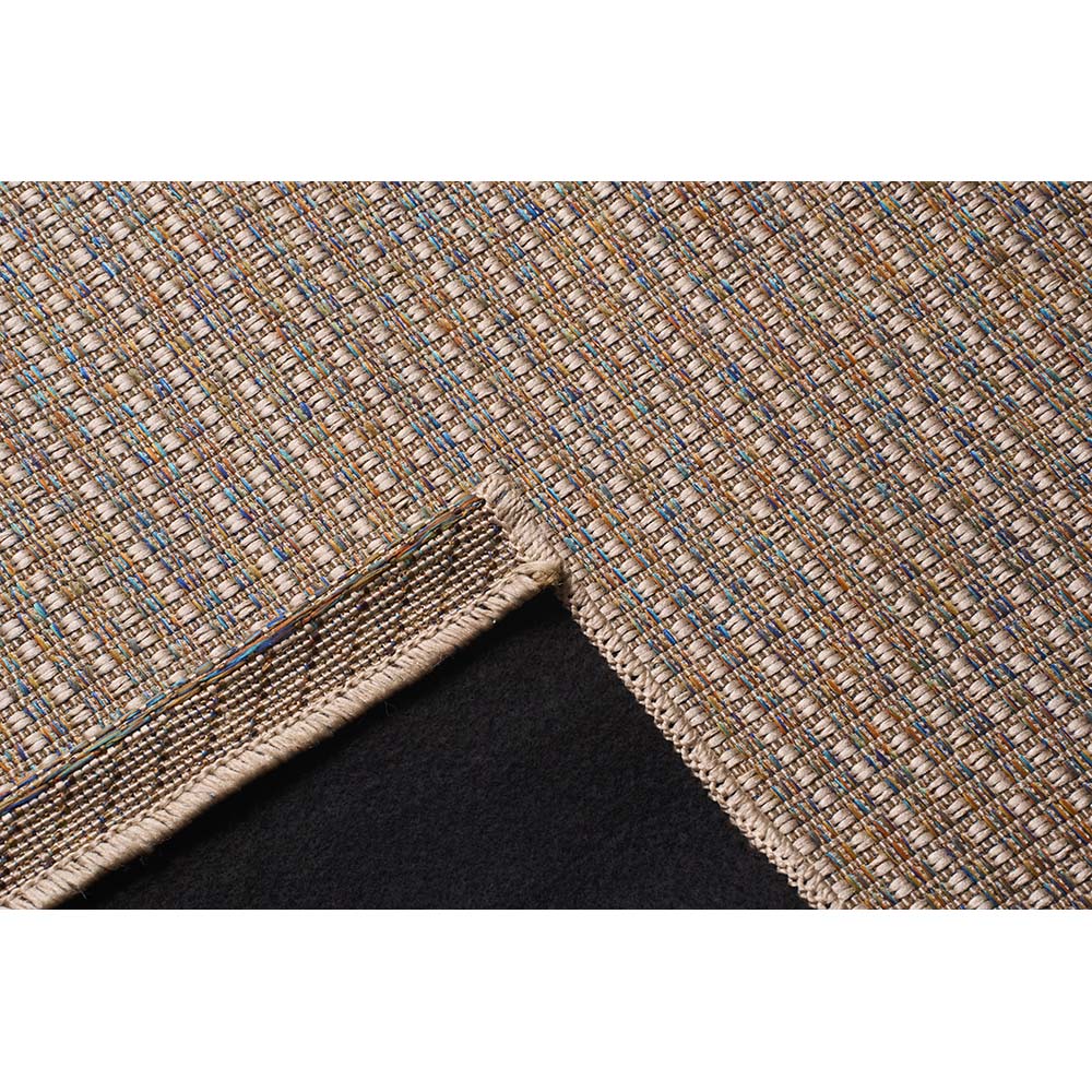 Tapete para Sala Sisal Buzios Lual 73 Bege-Azul 2,50X3,00M