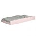 Base Cama Baú Solteiro Princesas Rosa Bicama Multiuso com Base Auxiliar e 03 Prateleiras - 88x188