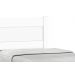 Cama Solteiro Prisma Branco - JeA Móveis
