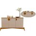 Buffet Aparador Buriti Off White com Nature - Moveis JB