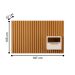 Cabeceira Para Cama Solteiro com 1 Mesa Foggia Nature Pérola