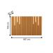 Cabeceira com Led para Cama de Casal Sapporo Nature