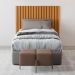 Cabeceira para Cama de Solteiro Ripada Ragusa Nature