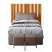 Cabeceira para Cama de Solteiro com Led Saitama Nature