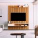 Home Ripado com Rack Suspenso Pádua Nature Pérola
