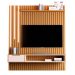 Home Ripado com Rack Suspenso e Led Saikai Nature Pérola