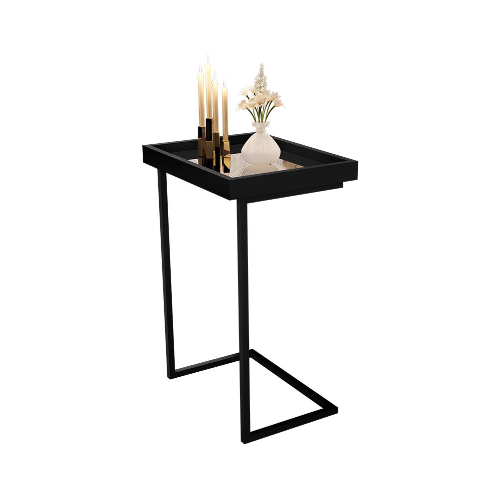 Mesa de Apoio Reggio Preto Pe Preto