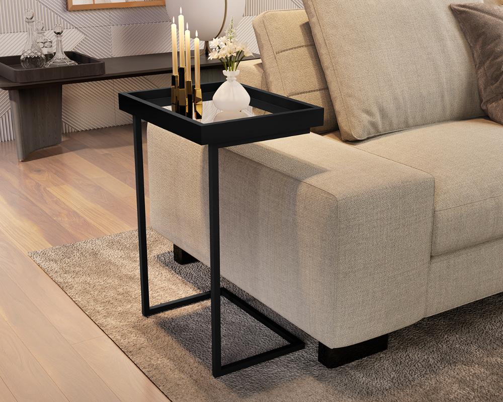 Mesa de Apoio Reggio Preto Pe Preto