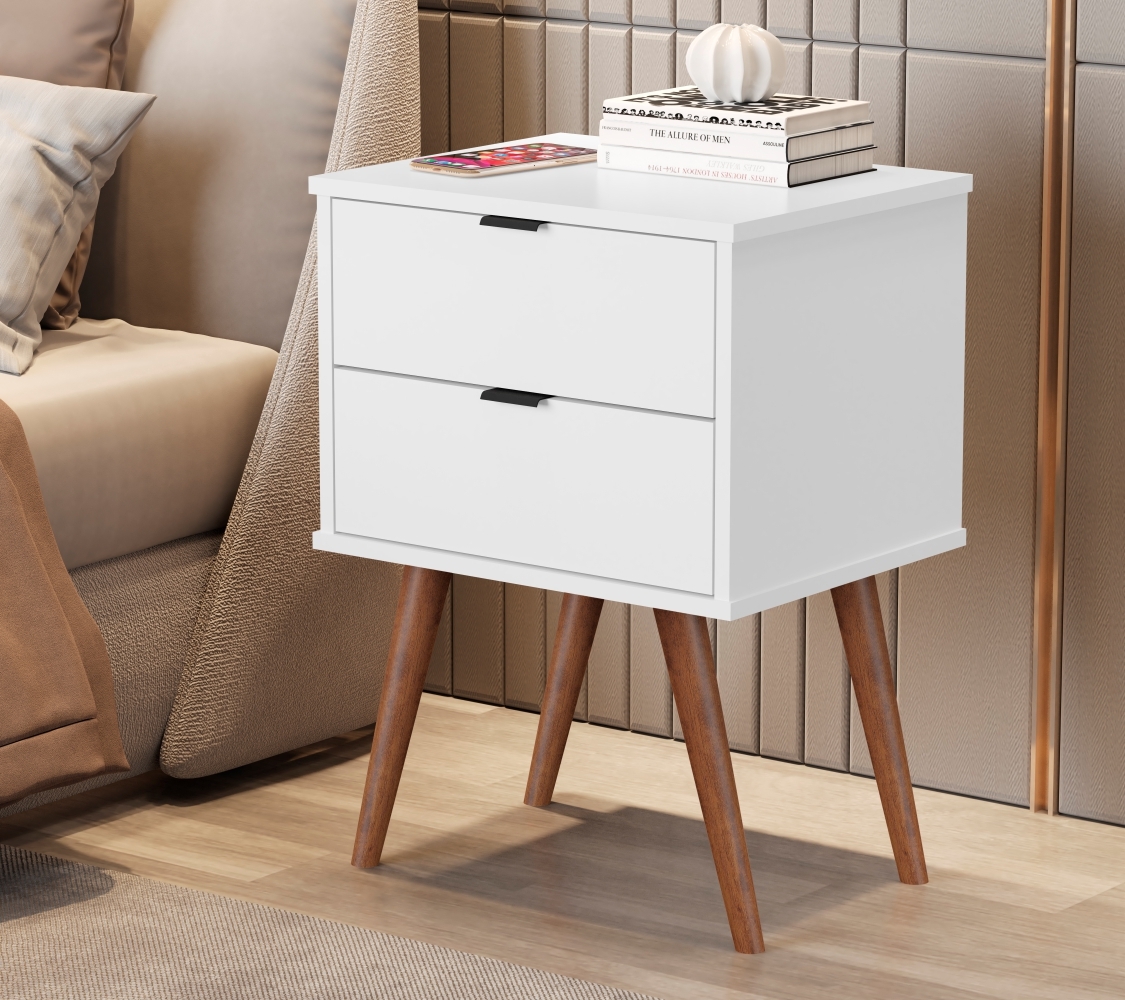 Mesa de Cabeceira Carmeline Branco