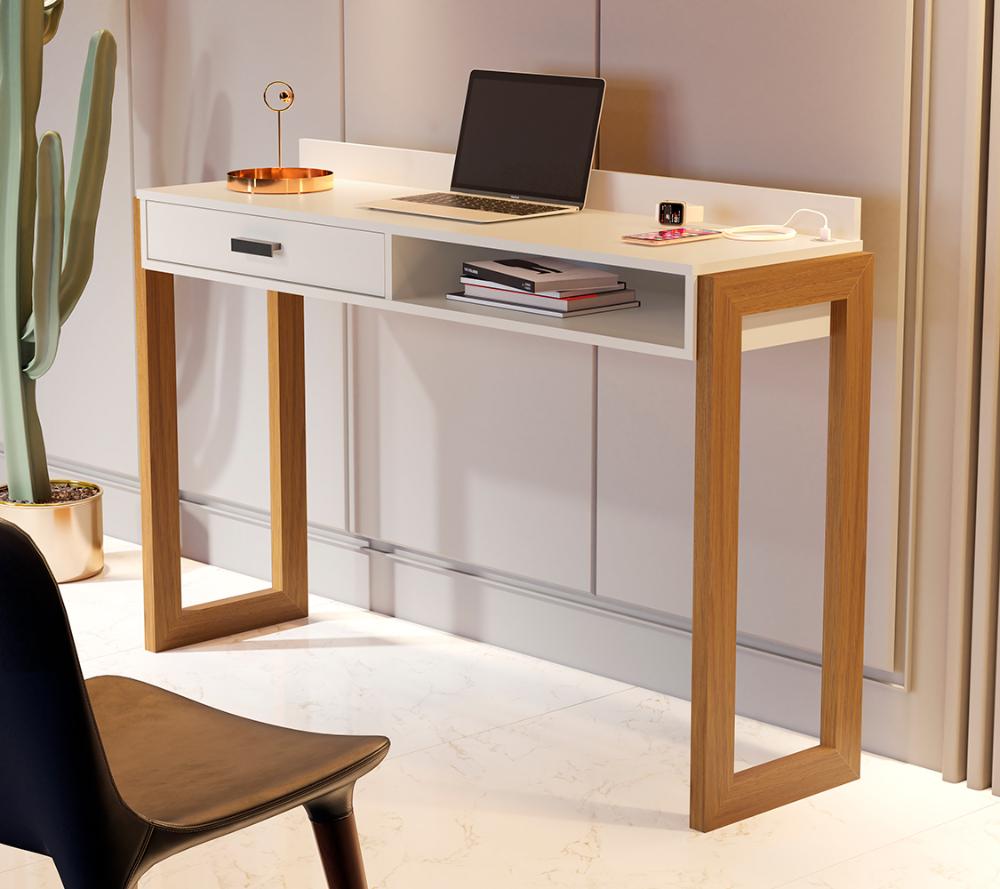 Mesa de Estudo Brisbane Perola