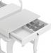 Penteadeira Infantil Laila Premium Com Banqueta Branco