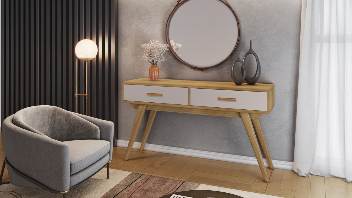 Aparador Buffet Leal JCM Movelaria Noronha/Off White