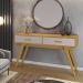 Aparador Decorativo com 2 Gavetas Leal JCM Cinamomo Off White 1,36M