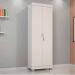 Armário Multiuso Mucuri 2 Portas JCM Movelaria Branco