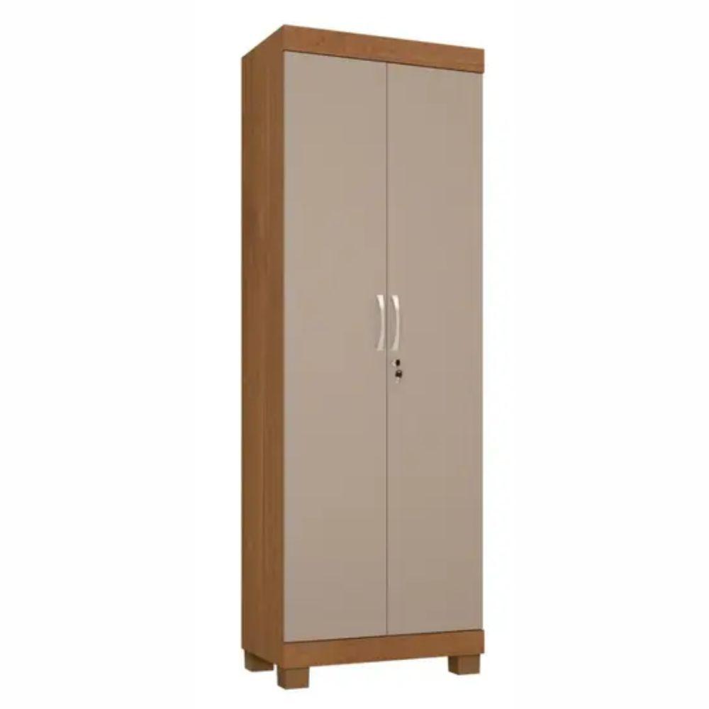 Armário Multiuso Mucuri 2 Portas JCM Movelaria Cinamomo Off White