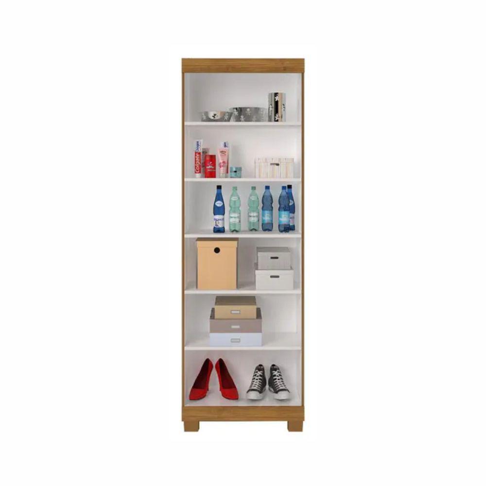 Armário Multiuso Mucuri 2 Portas JCM Movelaria Cinamomo Off White