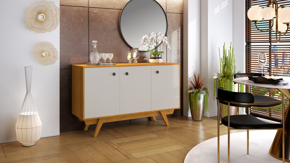 Buffet Harmonia JCM Moveis Freijó/Off