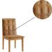Conjunto 2 Cadeiras Ágata JCM Cinamomo Couro Caramelo