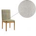 Conjunto 2 Cadeiras Ágata JCM Movelaria  Cinamomo Linho Bege