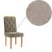 Conjunto 2 Cadeiras Diamante JCM Movelaria Cinamomo Linho Cappuccino