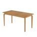 Conjunto Mesa de Jantar Alegra Laminado 1,60M com 6 Cadeiras Jade 03 Linho Cinza
