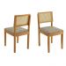 Conjunto Mesa de Jantar Alegra Laminado 1,60M com 6 Cadeiras Jade 03 Linho Cinza