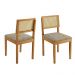Conjunto Mesa de Jantar Alegra Laminado 1,80M com 6 Cadeiras Jade 03 Linho Cinza