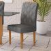 Conjunto Mesa de Jantar Elegance Off White 1,20 M com 4 Cadeiras Diamante