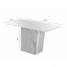Conjunto Mesa de Jantar Harpa Off White 1,20 M com 4 Cadeiras Diamante