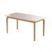 Conjunto Mesa de Jantar Off White 1,80M c/ 6 cadeiras