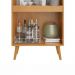 Cristaleira Plena 4 Portas JCM Movelaria Cinamono Off White