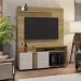 Estante Home Para Tv Até 65 Polegadas 2 Portas 2 Nichos 1 Prateleira Love Candian Jcm Noronha/Off White