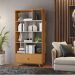 Estante Livreiro Giga 1 Gaveta 4 Prateleiras Cinamono Off White