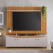 Home Conceito com Painel Ripado TV até 65 Polegadas Cinamomo Off White
