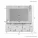 Home Conceito com Painel Ripado TV até 65 Polegadas Cinamomo Off White