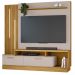 Home Despertar com Detalhe Ripado e LED TV até 65 Polegadas Nature Off White