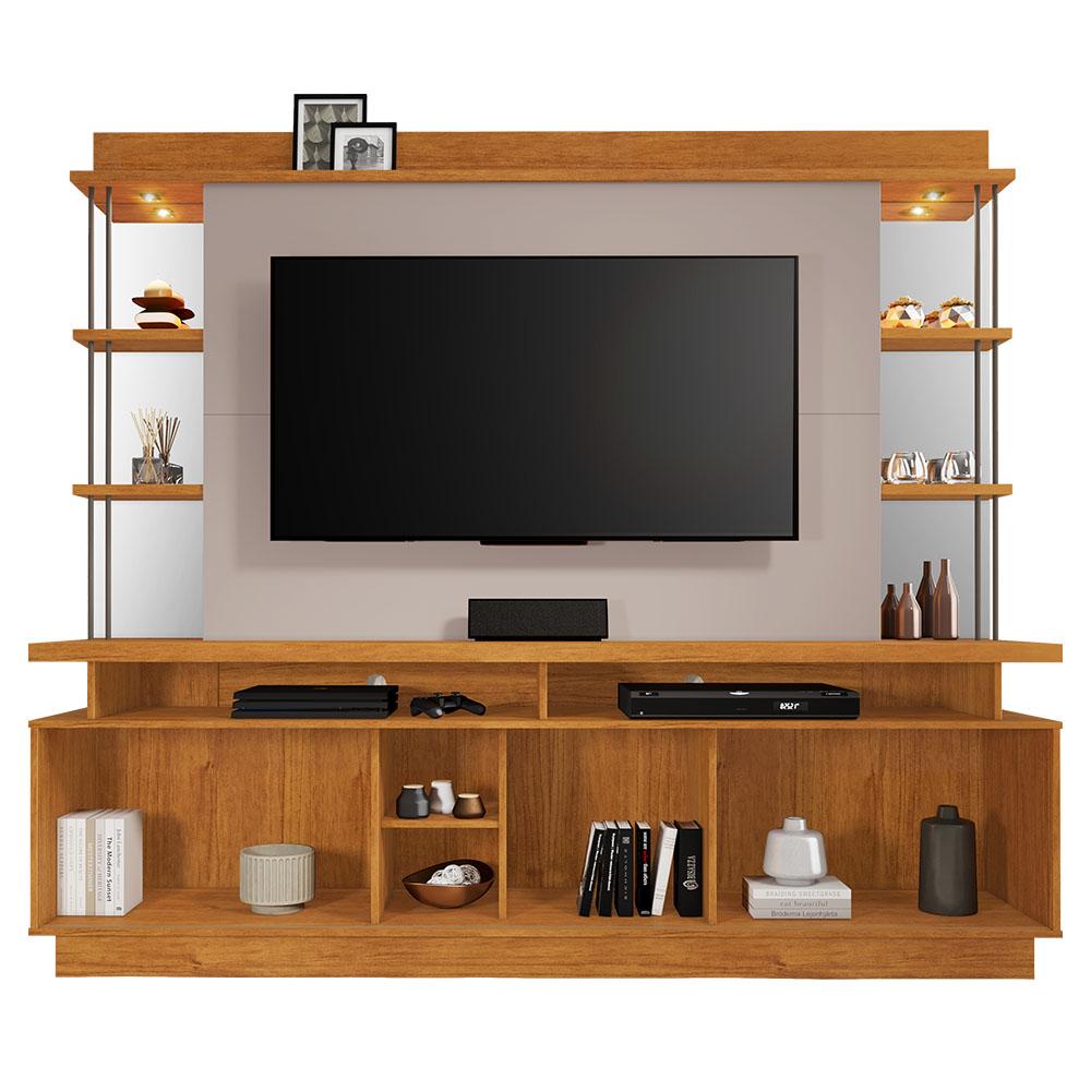 Home Esplendor Para TV Até 65" Cinamomo Off White JCM
