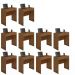 Kit 10 Escrivaninhas Andorinha 1gav com Chave Jcm Movelaria