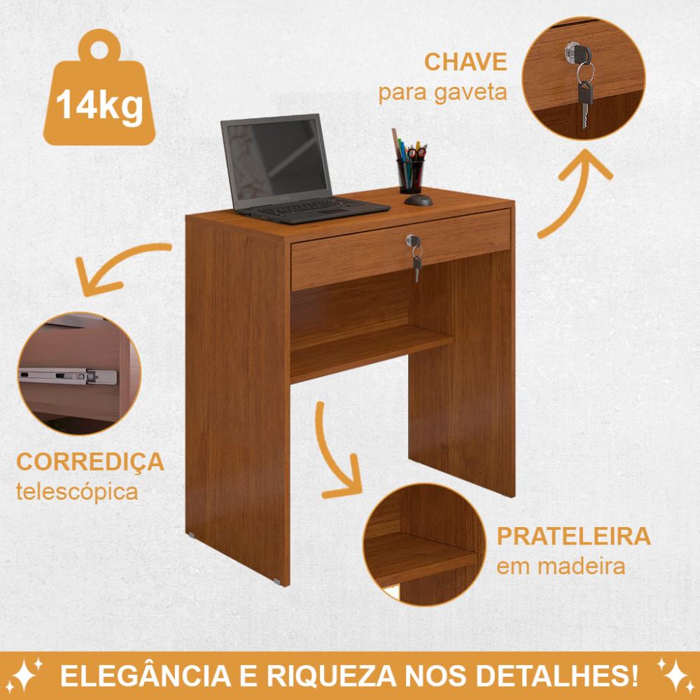 Kit 5 Escrivaninha Andorinha JCM Movelaria Cinamono