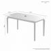 Mesa de Jantar Alegra JCM Movelaria Cinamomo 1,20 M