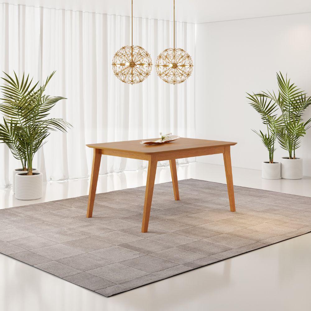 Mesa de Jantar Elegance JCM Movelaria Cinamomo 1,20 M